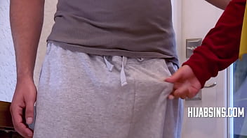Pelatih Fitness Menggairahkan Klien Arab Eksotis