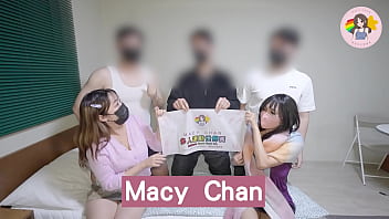 香港av女優macy Chan情慾自主實踐者！廣東話av《多人運動世界賽：韓國站》人妻激推5p！3男2女瘋狂混戰濕身交纏！