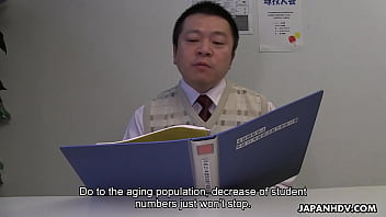 Mahasiswi Jepang, Sayaka Aishiro, Melayani Nafsu Profesor Dengan Mulut Menggoda Tanpa Sensor