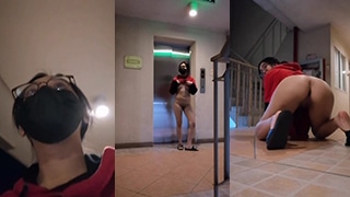 Gadis Tiktok Seksi Menggoda Di Lorong Apartemen Yang Bikin Greget