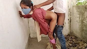 Gadis Desi Sekolah Desa India Ngentot Dengan Pacarnya