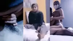 Cewek Berjilbab Ngentot Live Bareng Pacar