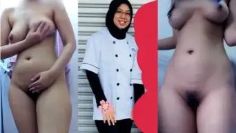 Renata Colmek Hijab Sembur Panas 05
